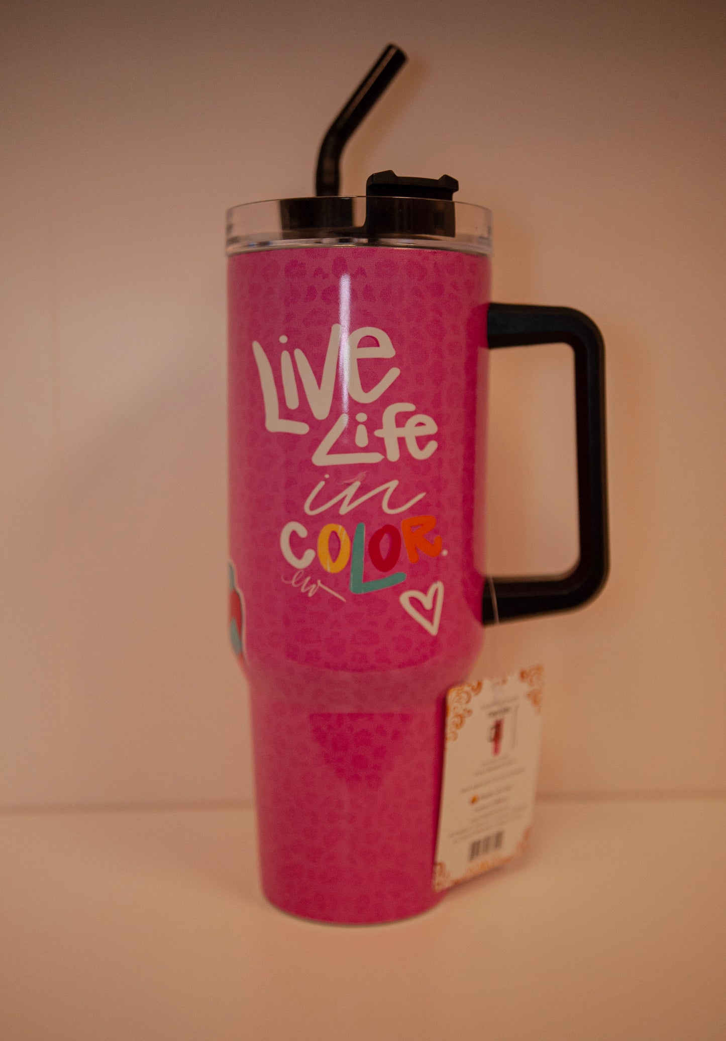 Live Life in Color 40oz Tumbler