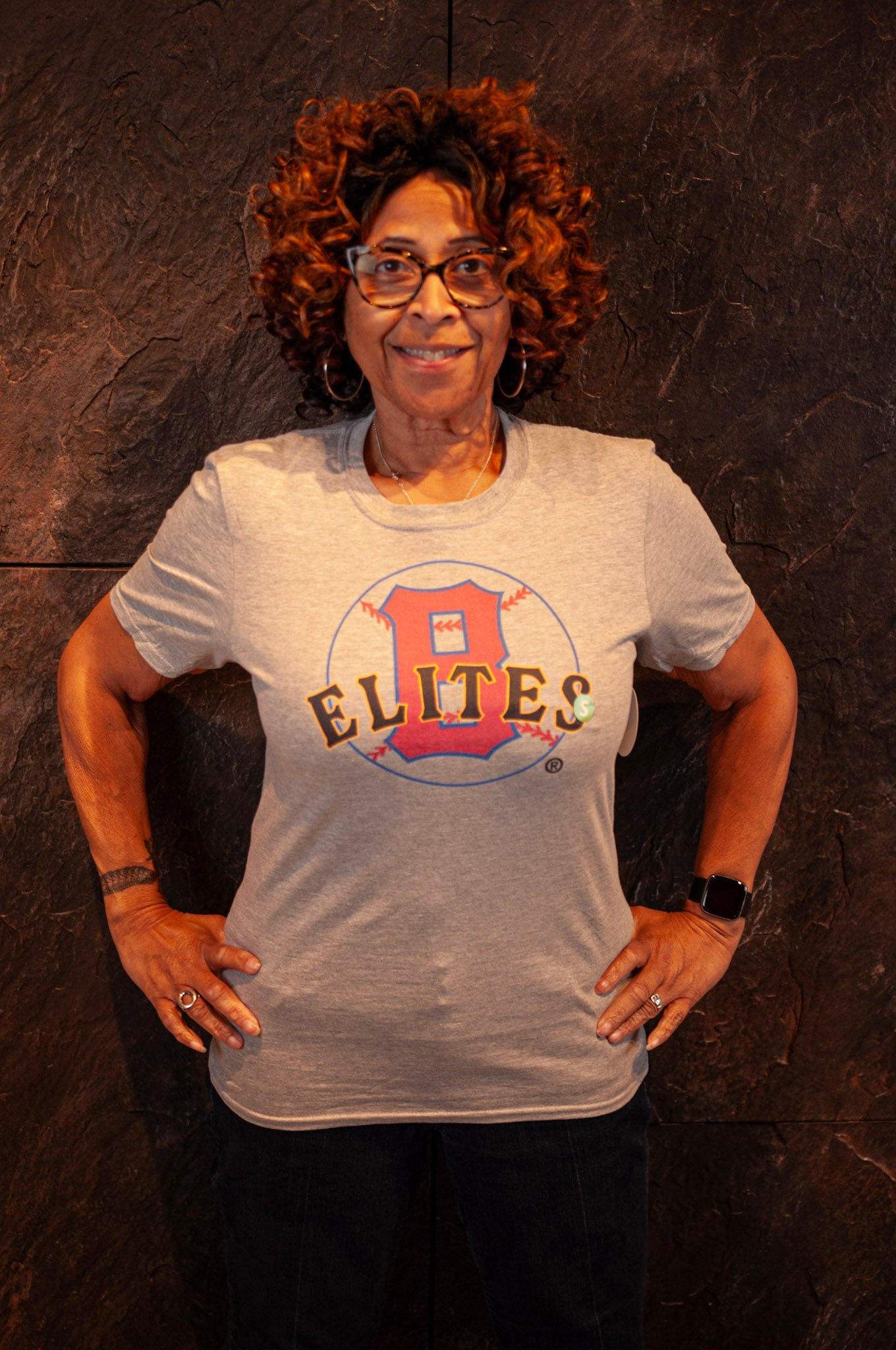 Baltimore Elite Giants T-Shirts (Gray)