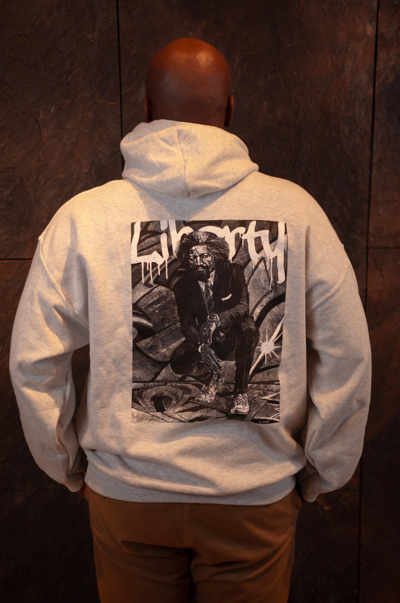 Frederick Douglass Hoodie (Grey)