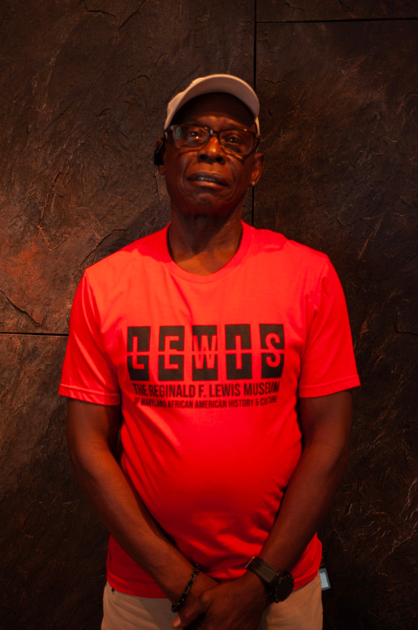 Lewis Squares T-Shirt (Red)