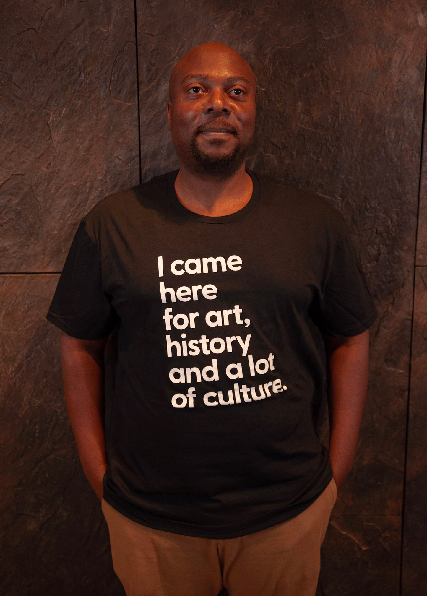I Came Here Short Sleeve T-Shirt (Black)