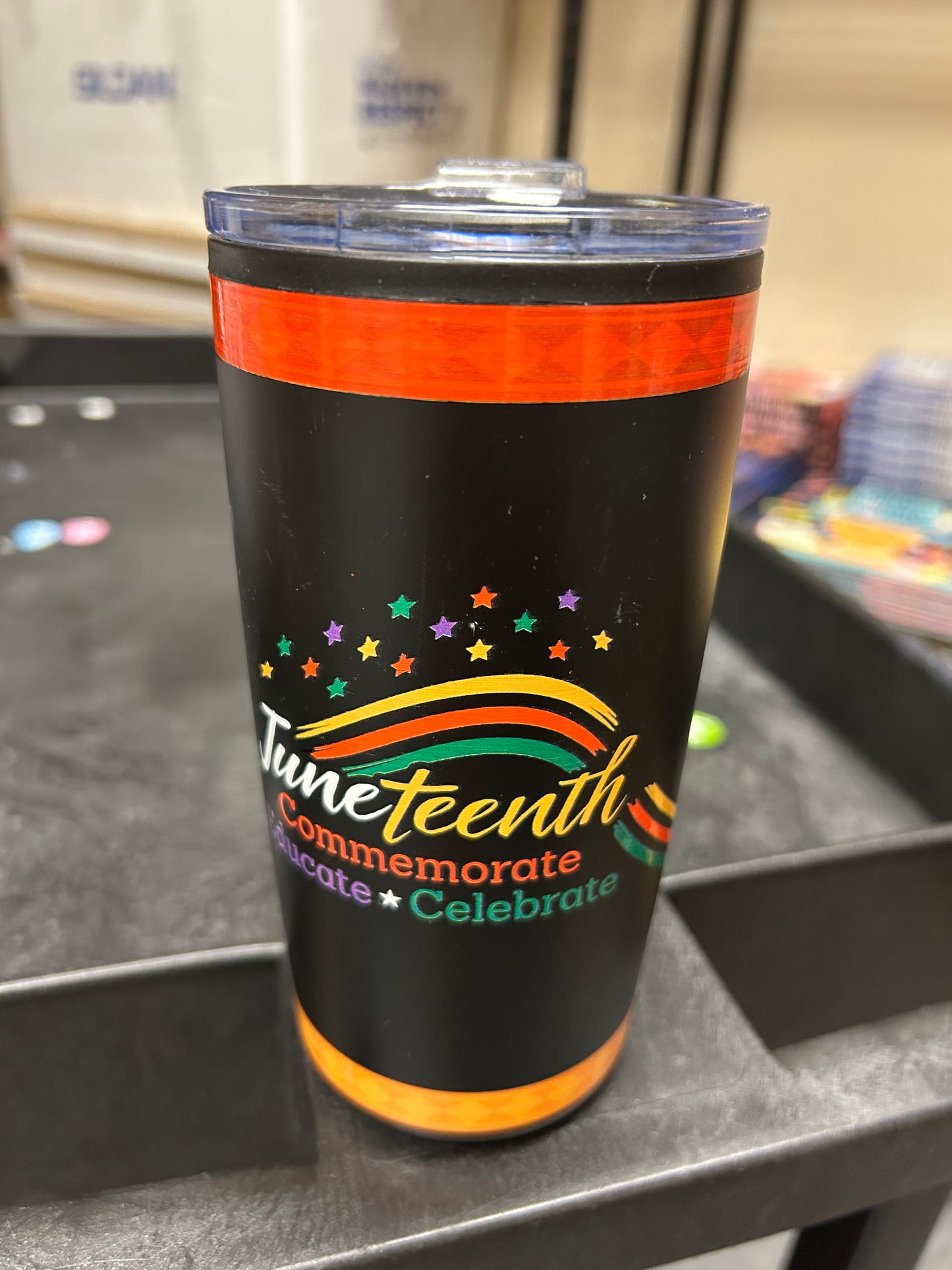 Juneteenth Commemorative Travel Mug