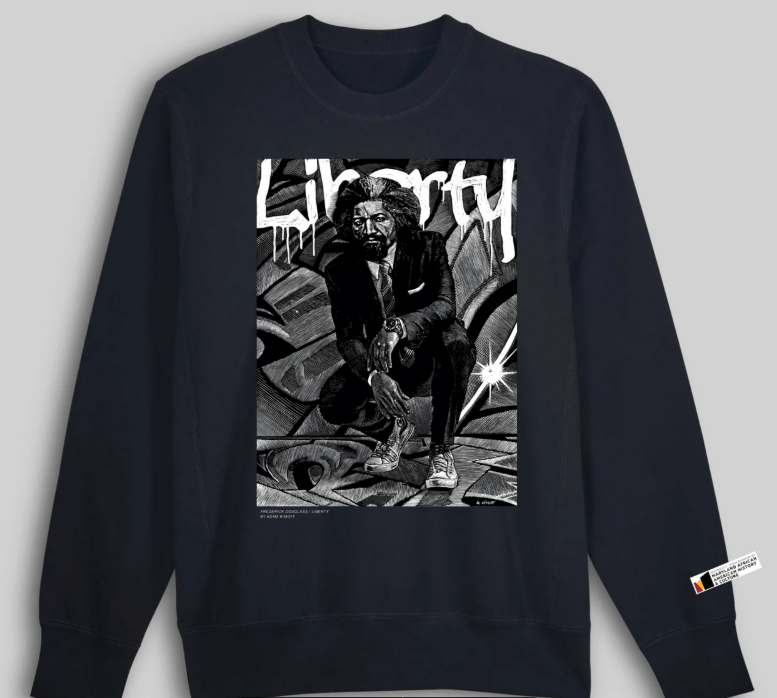 Frederick Douglass Sweatshirt (Black)