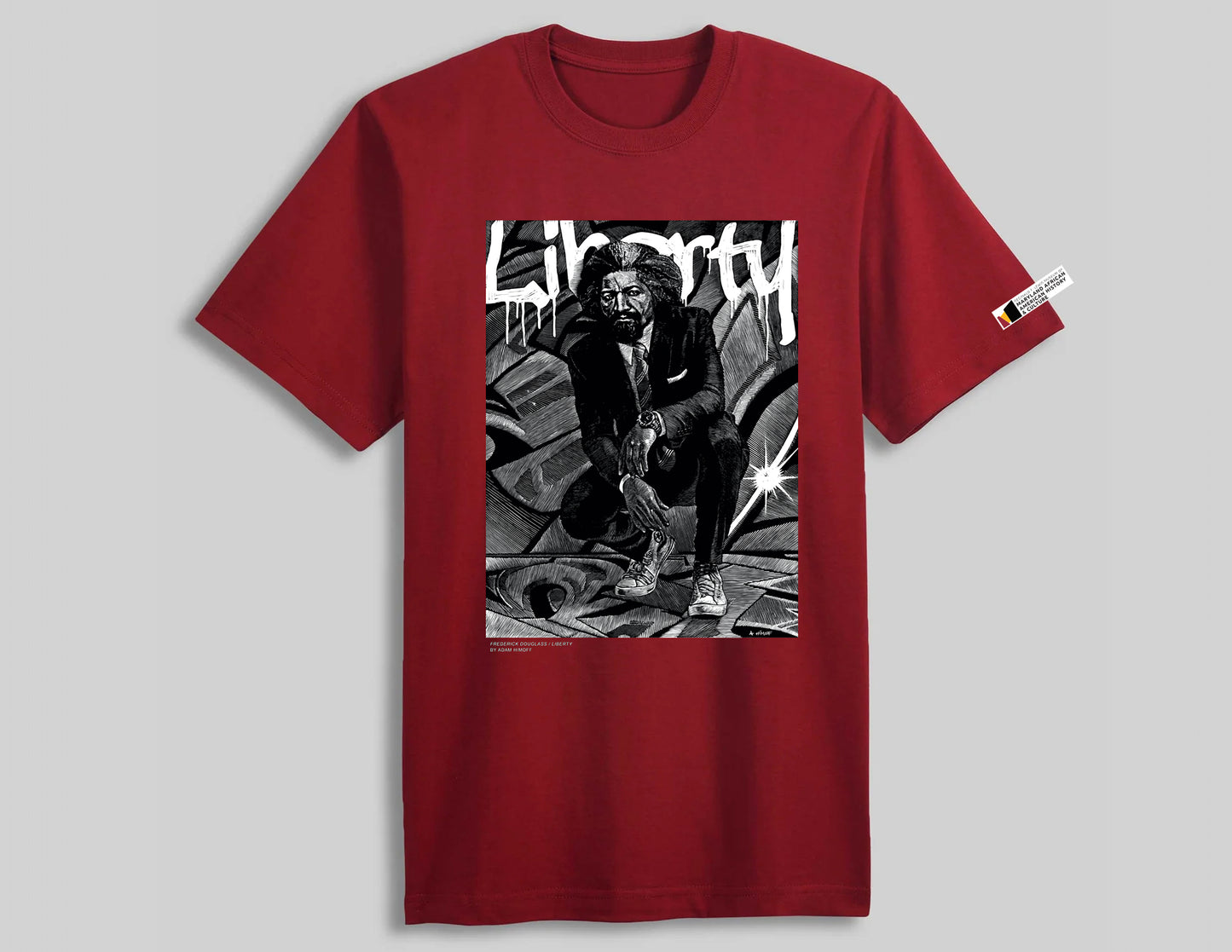 Frederick Douglass T-shirt (Red)