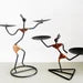 Black Iron Candle Holder Figures $5