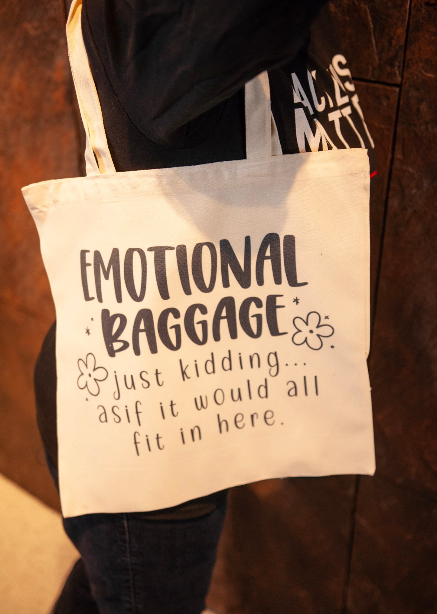 Emotional Baggage Canvas Tote Bag