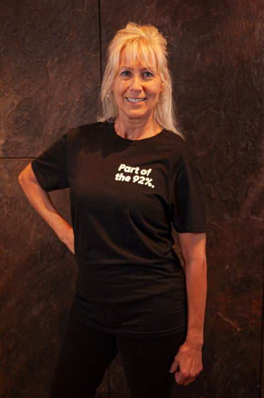 Part of the 92% T-Shirt (Black)