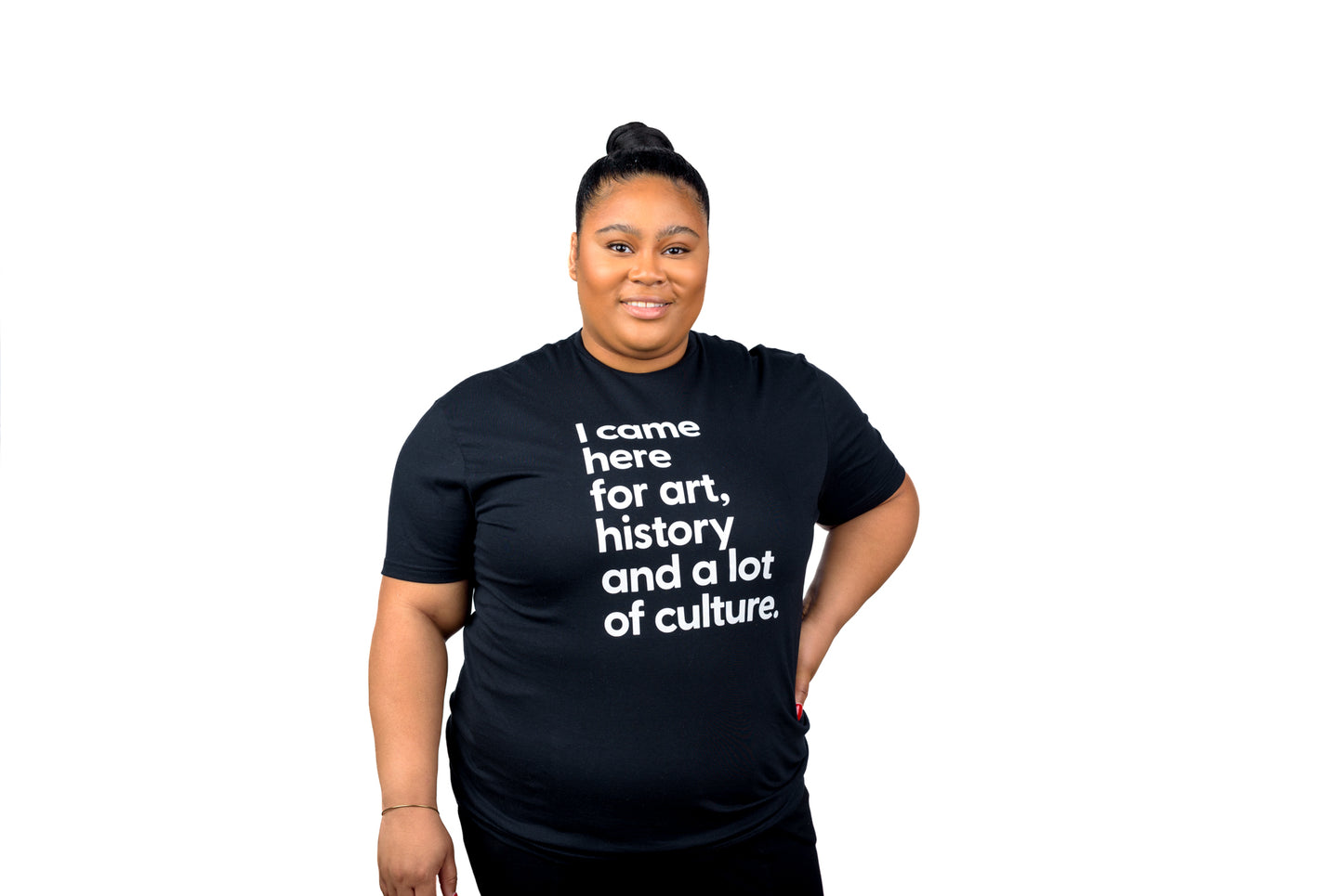 I Came Here Short Sleeve T-Shirt (Black)
