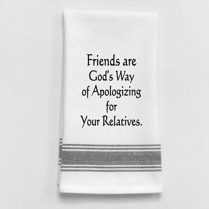 Kitchen Hand Towels - White