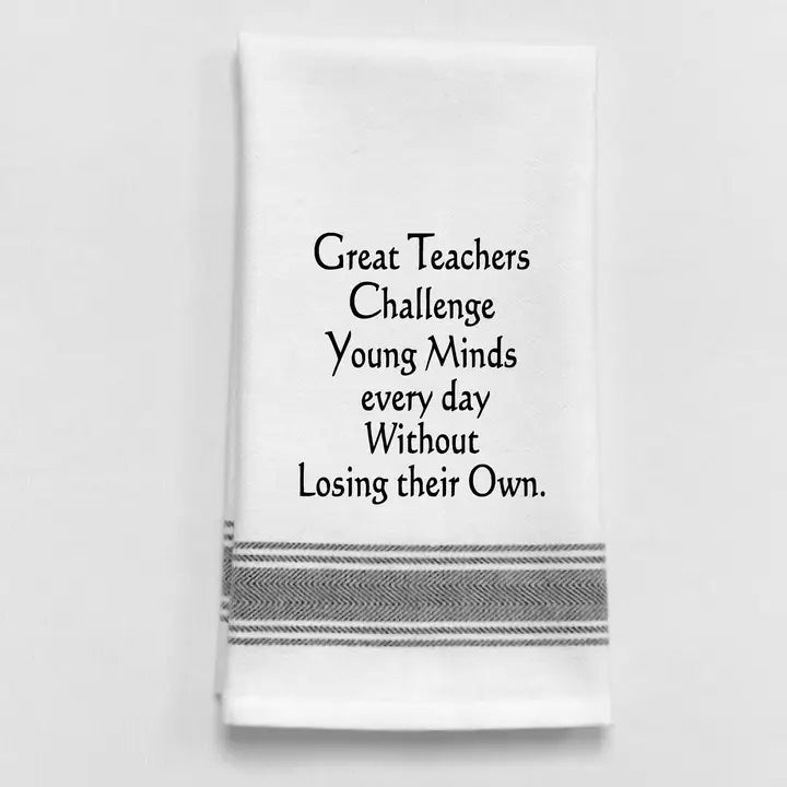 Kitchen Hand Towels - White