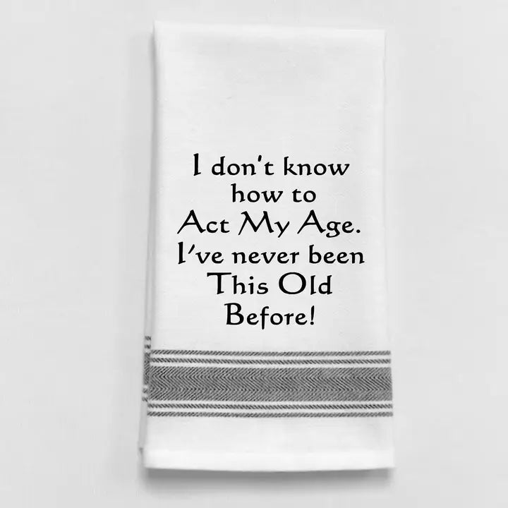 Kitchen Hand Towels - White