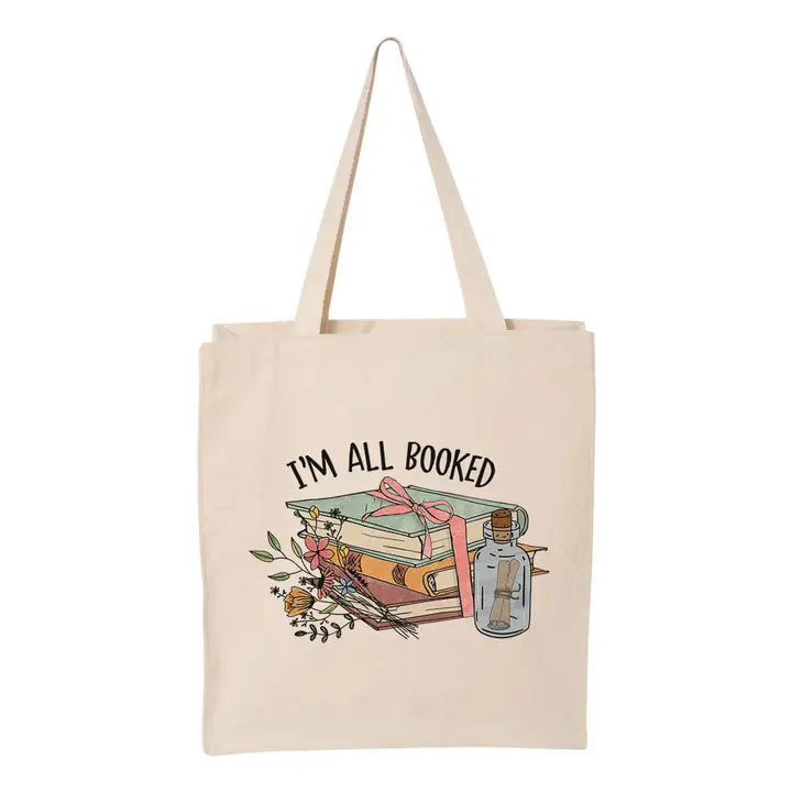 Canvas Book Totes