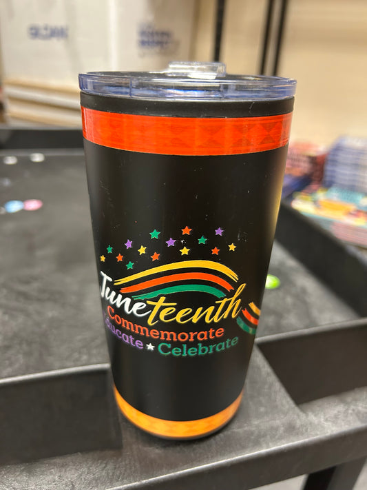 Juneteenth Commemorative Travel Mug