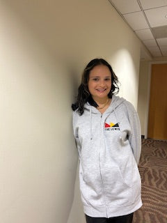The Lewis Grey Zippered Hoodie