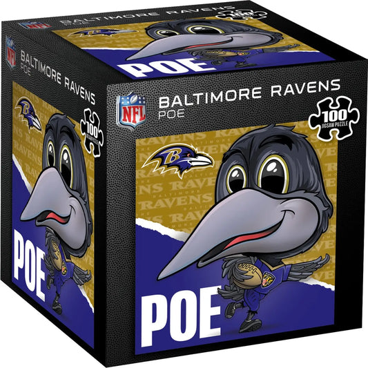 Baltimore Ravens Mascot Poe Puzzle