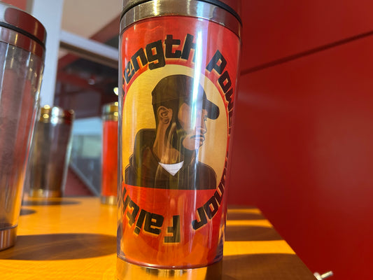 Strength Power Man Travel Mug $2