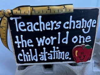 Teacher Wood Supply Box