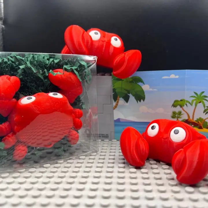 Red Crab Toy